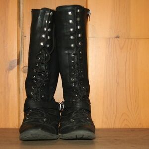 Black High Boots